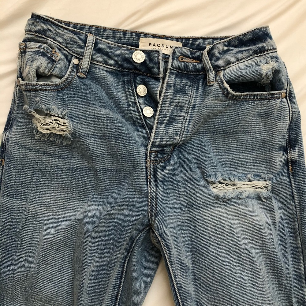 Pacsun Distressed Mom Jeans